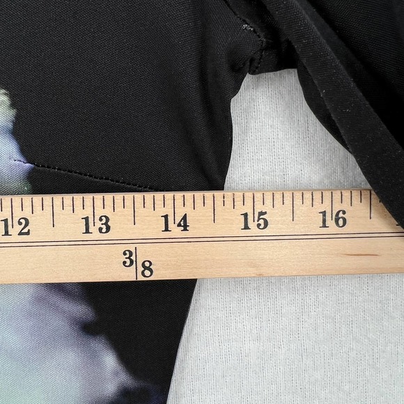 MARY KATRANTZOU Dress Womes Small Black Long Sleeve Misty Maria Night time - Picture 16 of 16